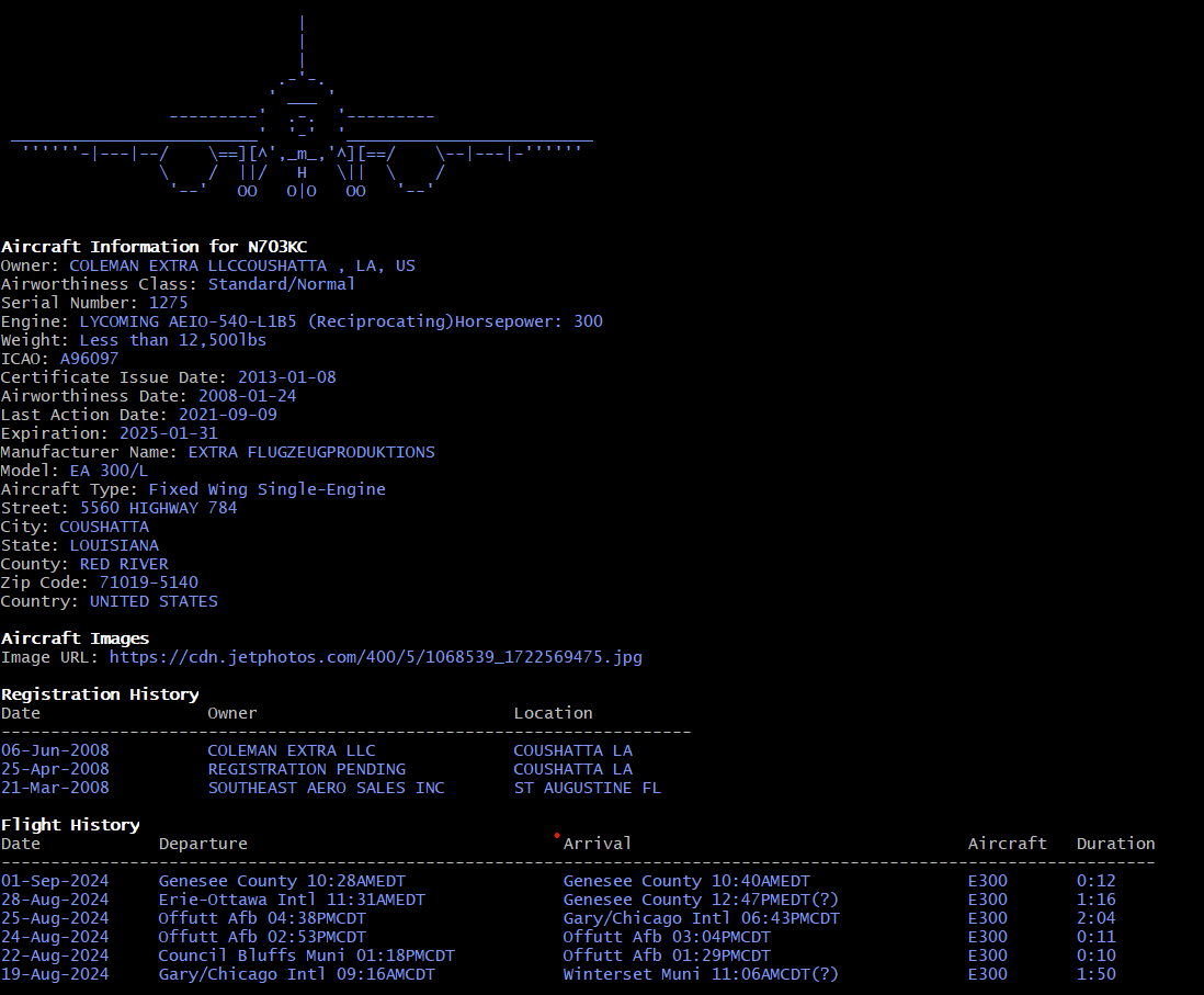 AeroTrack - Aviation Intelligence & Aircraft Registration Tool